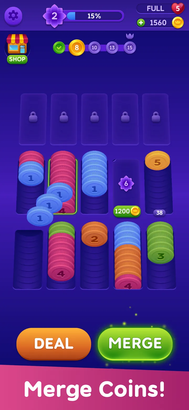 Coin Jam: Sort & Merge screenshot 2